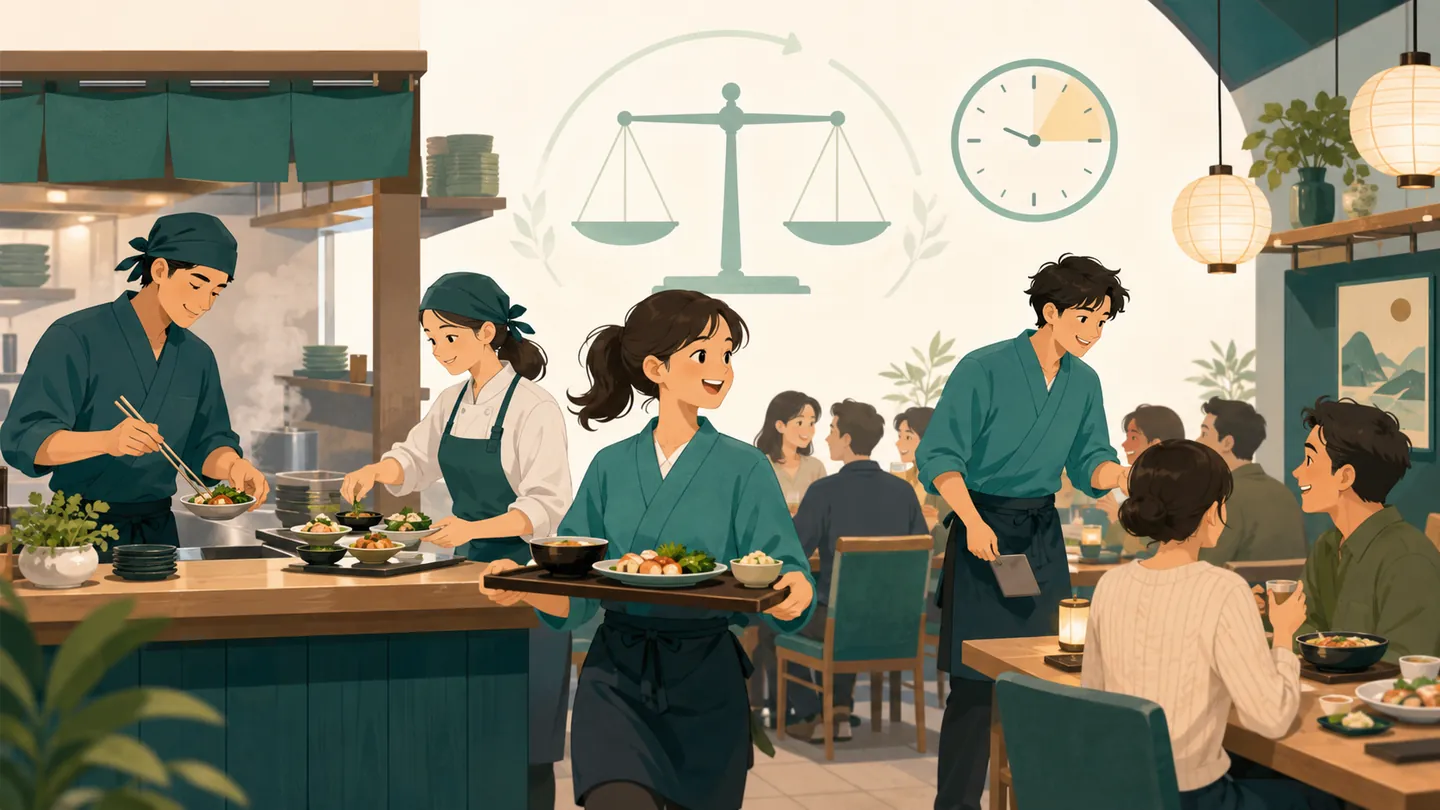 イメージ:飲食店のシフトを公平に|土日・ピーク時間の「いつも同じ人」を防ぐ